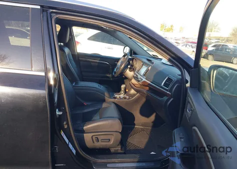 2015 Toyota Highlander Limited V6 from USA, damaged, VIN 5TDDKRFH7FS178555